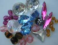 Cut Glass Beads