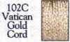 Vatican Gold cord
